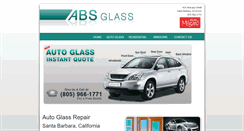 Desktop Screenshot of absglasssb.com
